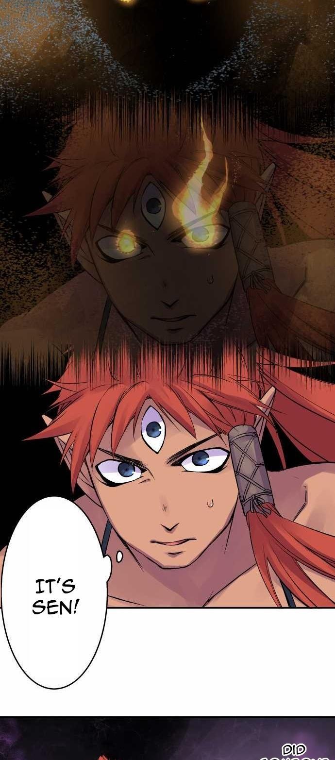 Ake no Tobari Chapter 104 page 18 - Chapter 104: Three Eyed Twins (4)