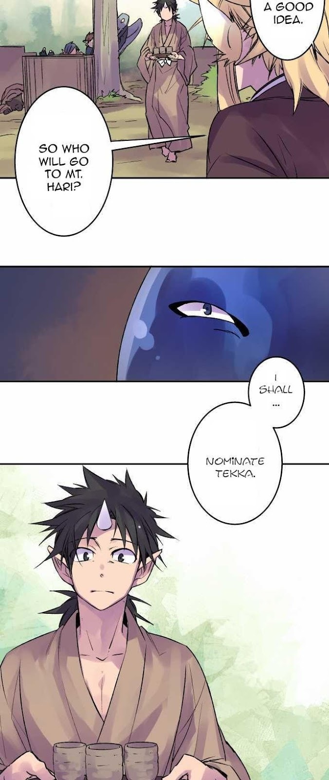 Ake no Tobari Chapter 108 page 16 - Chapter 108: Eye-to-Eye