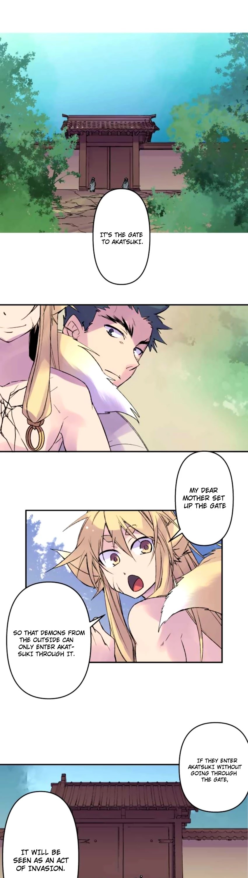 Ake no Tobari Chapter 122 page 1 - Chapter 122: Entering Akatsuki