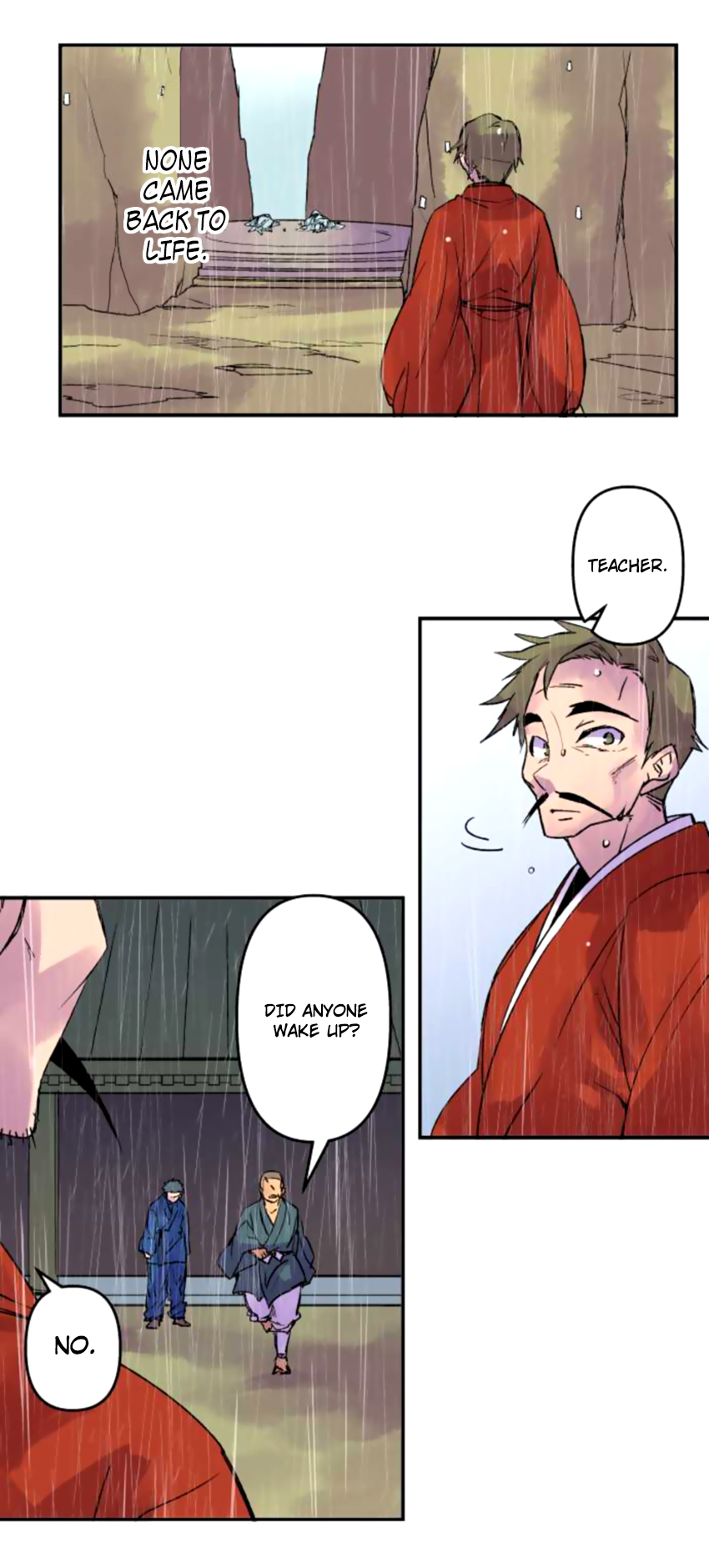 Ake no Tobari Chapter 132 page 3 - Chapter 132: Connected Disciples