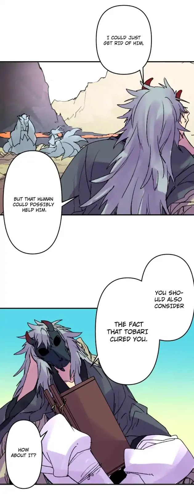 Ake no Tobari Chapter 136 page 3 - Chapter 136: Within My Arms (4)