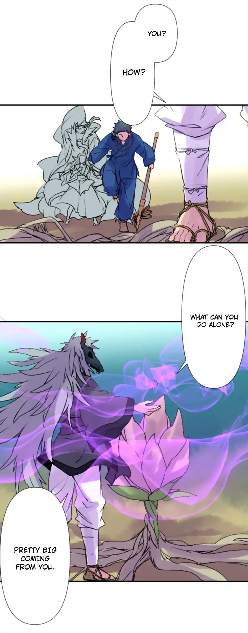 Ake no Tobari Chapter 138 page 4 - Chapter 138: Within My Arm (6)