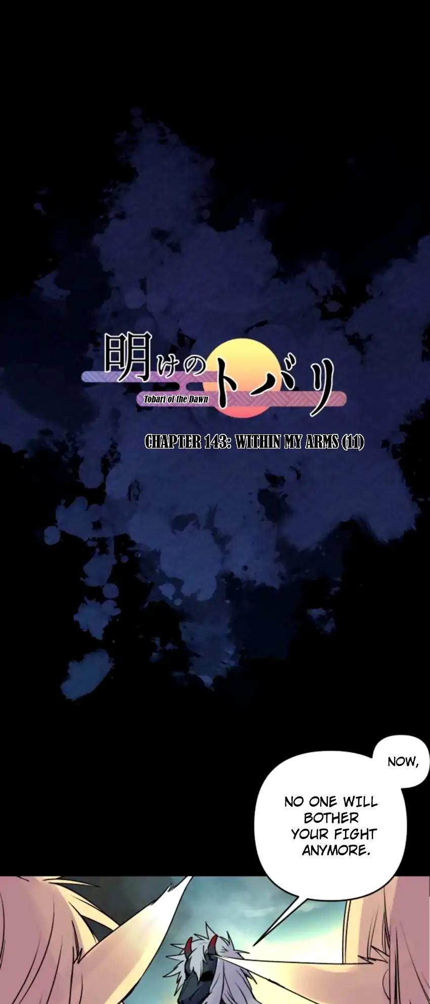 Ake no Tobari Chapter 143 page 1 - Chapter 143: Within My Arms (11)