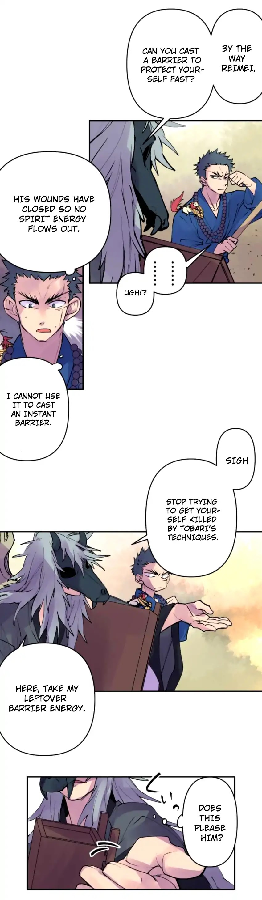 Ake no Tobari Chapter 144 page 12 - Chapter 144: Within My Arm (12)