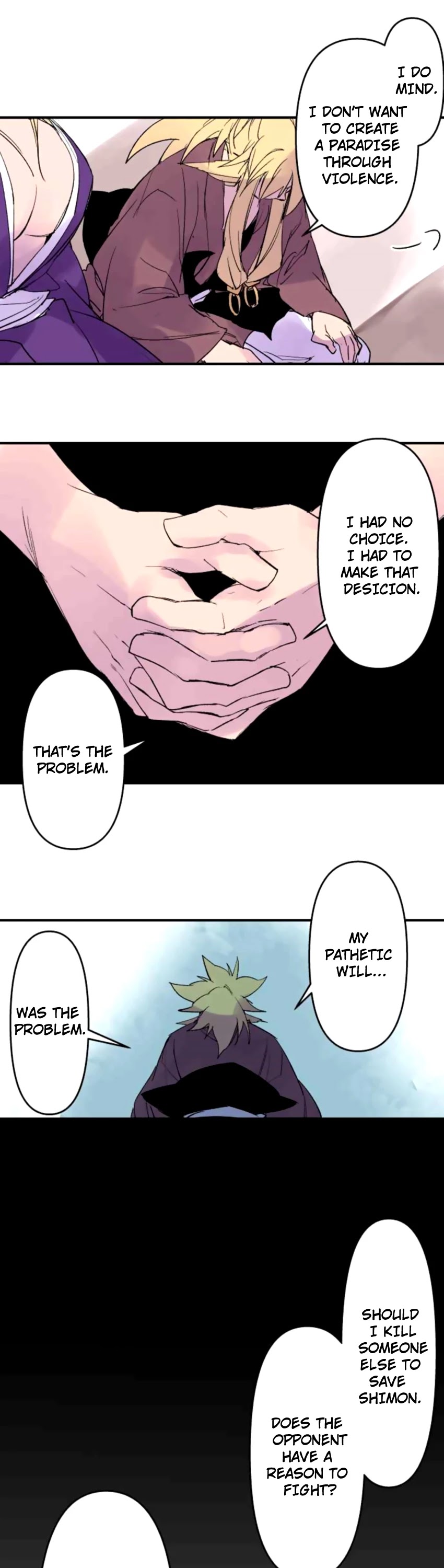 Ake no Tobari Chapter 170 page 3 - Chapter 170: Determination