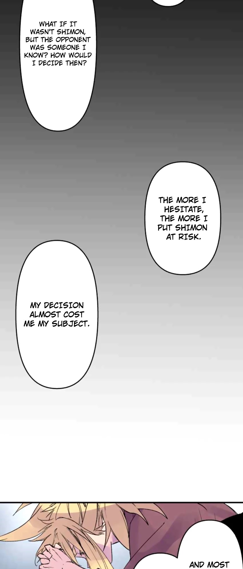 Ake no Tobari Chapter 170 page 4 - Chapter 170: Determination