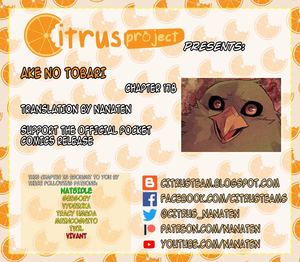Ake no Tobari Chapter 178 page 16 - Chapter 178: Oldman and Bird