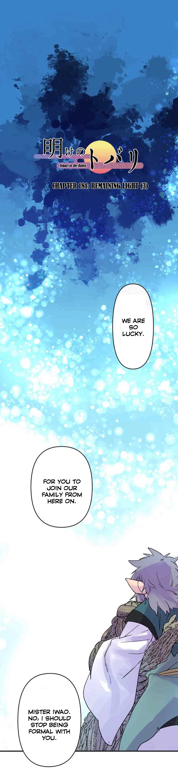 Ake no Tobari Chapter 181 page 1 - Chapter 181: Remaining Light (3)