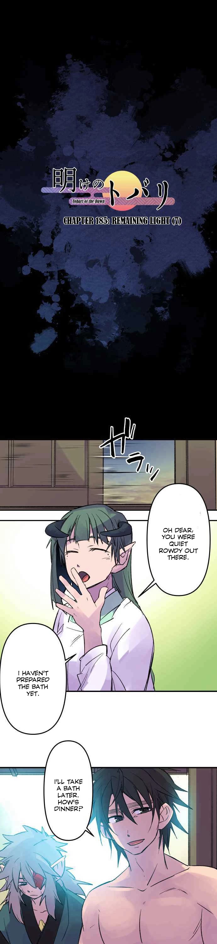 Ake no Tobari Chapter 185 page 1 - Chapter 185: Remaining Light (7)