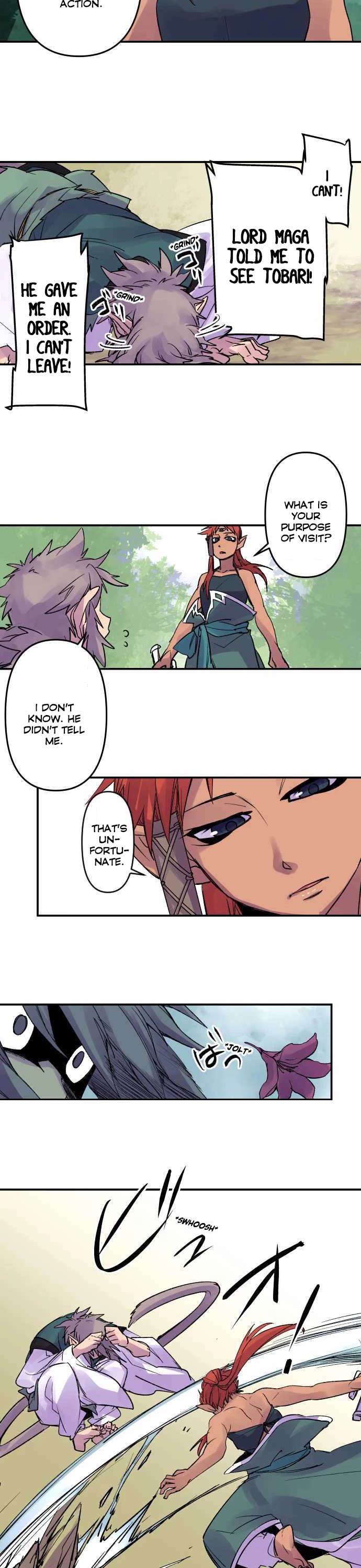 Ake no Tobari Chapter 194 page 11 - Chapter 194: Tengenro (7)
