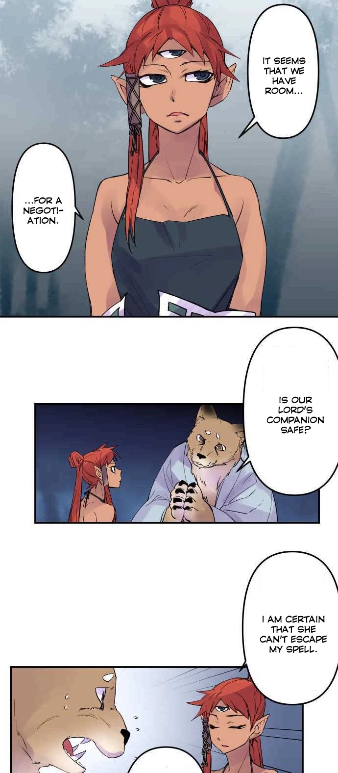Ake no Tobari Chapter 204 page 4 - Chapter 204: Tengenro (17)