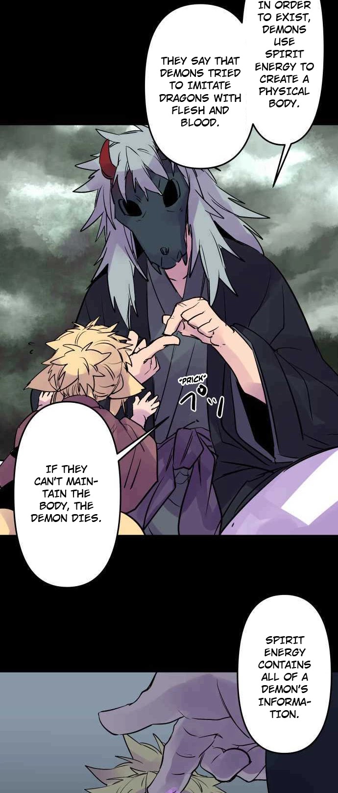 Ake no Tobari Chapter 247 page 13 - Chapter 247: What are demons made of?