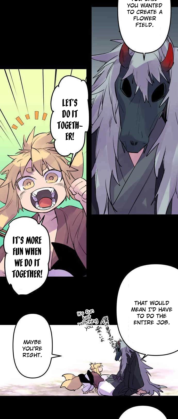 Ake no Tobari Chapter 247 page 4 - Chapter 247: What are demons made of?