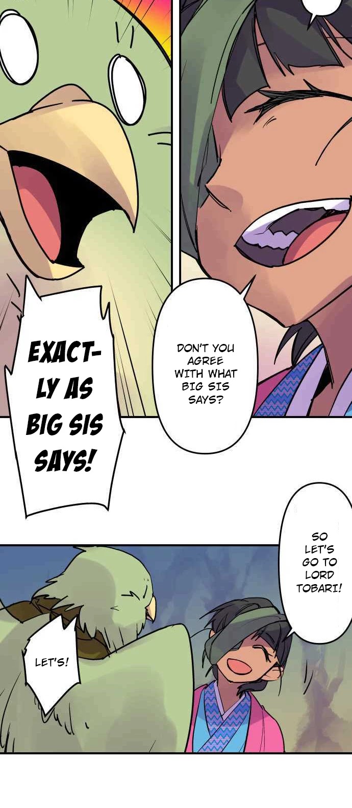 Ake no Tobari Chapter 251 page 11 - Chapter 251: As Big Sis Says