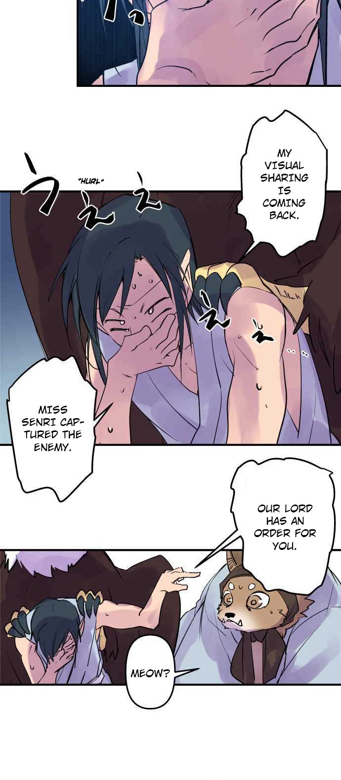 Ake no Tobari Chapter 254 page 7 - Chapter 254: Cat Head