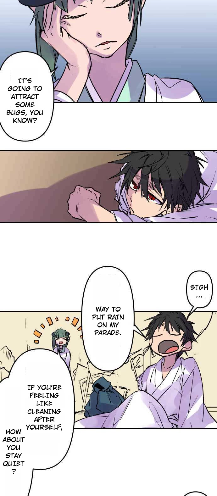 Ake no Tobari Chapter 259 page 22 - Chapter 259: In Flame