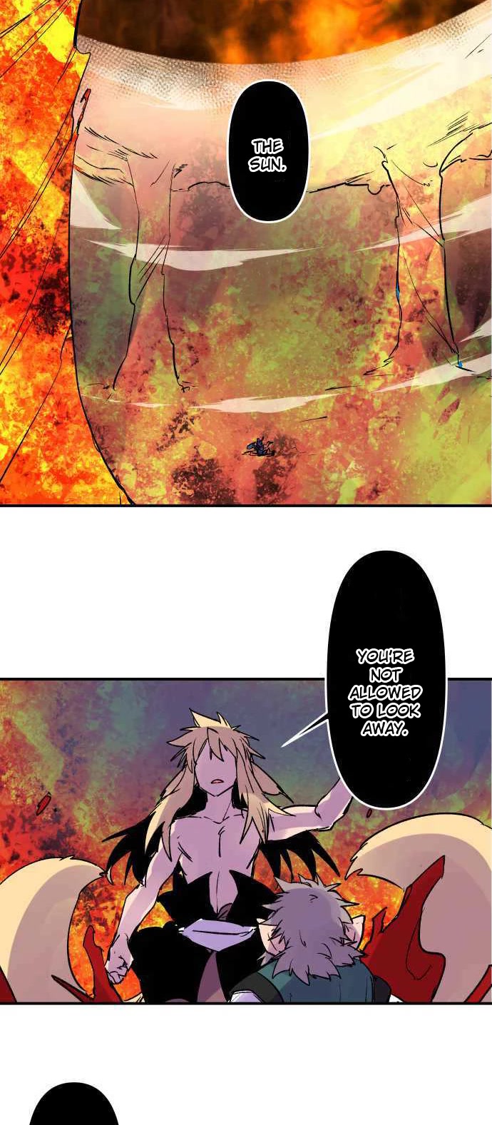 Ake no Tobari Chapter 259 page 5 - Chapter 259: In Flame