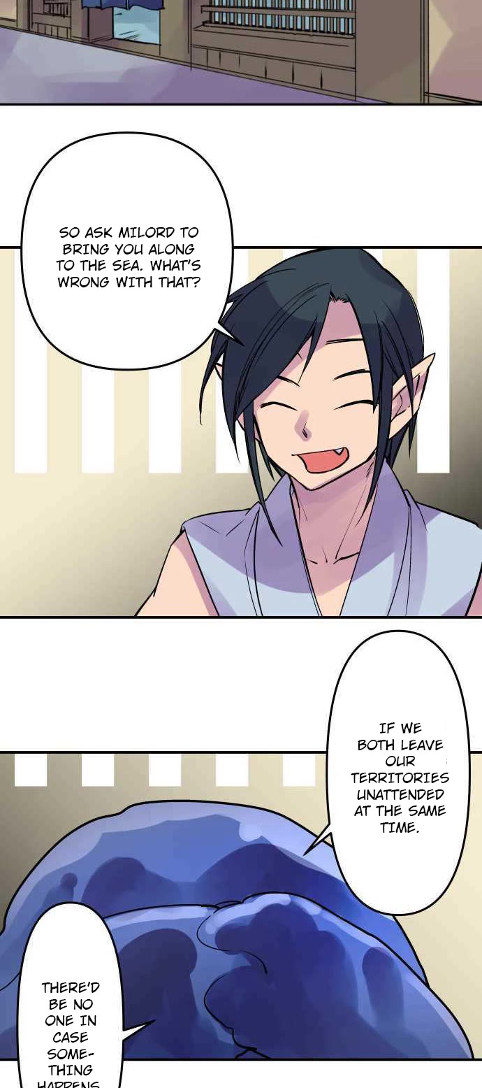 Ake no Tobari Chapter 288 page 3 - Chapter 288: Chasing & Splashing Around the Beach
