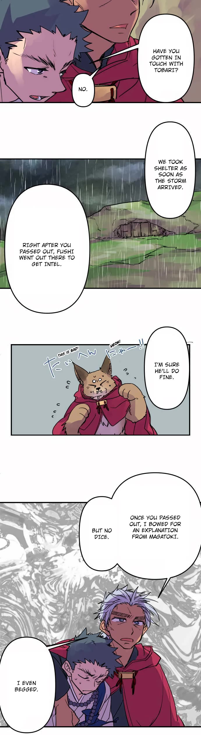 Ake no Tobari Chapter 296 page 10 - Chapter 296: Dragon Children (6)