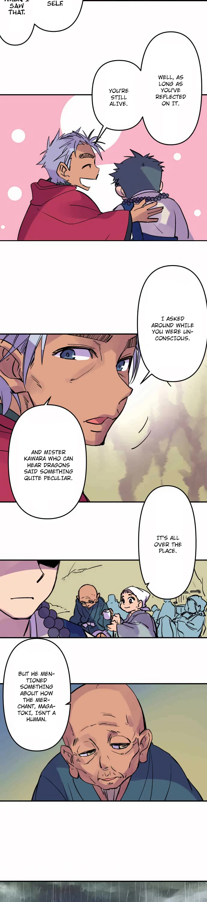 Ake no Tobari Chapter 296 page 13 - Chapter 296: Dragon Children (6)