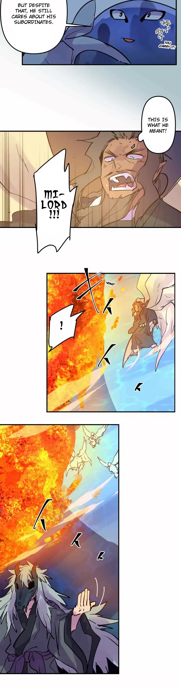Ake no Tobari Chapter 299 page 11 - Chapter 299: Dragon Children (9)