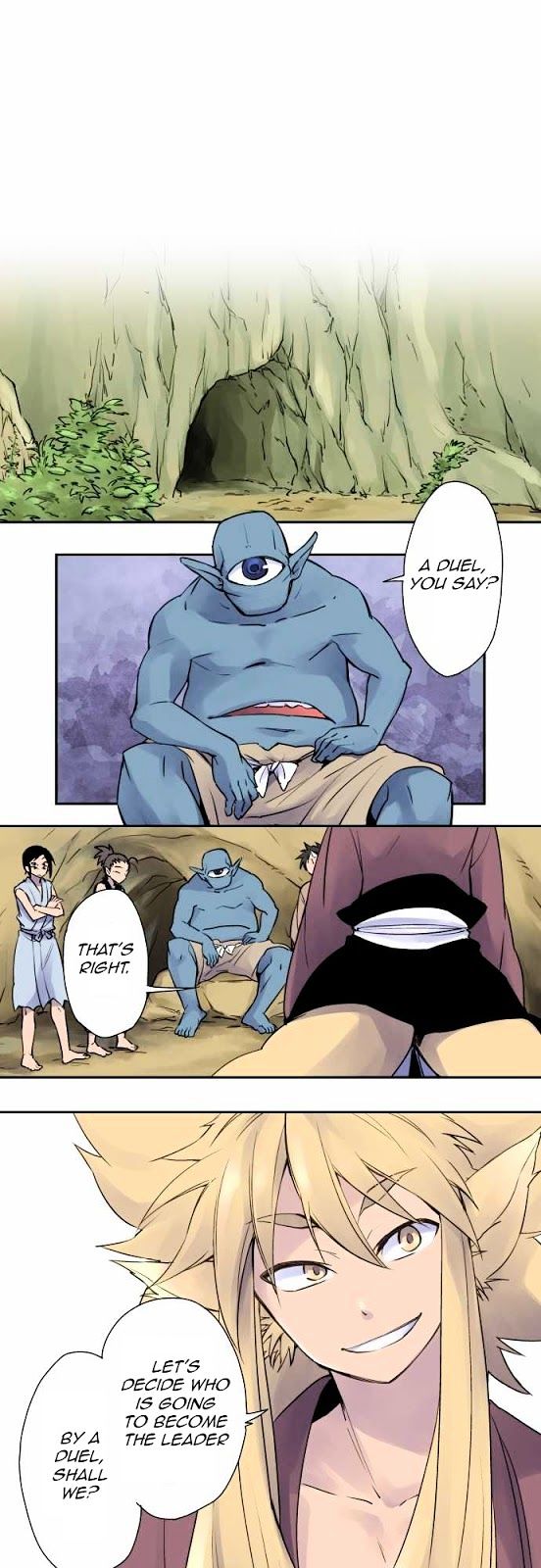 Ake no Tobari Chapter 3 page 1 - Chapter 3 : Yokai Leader of Mountain Shinonome (First Part)