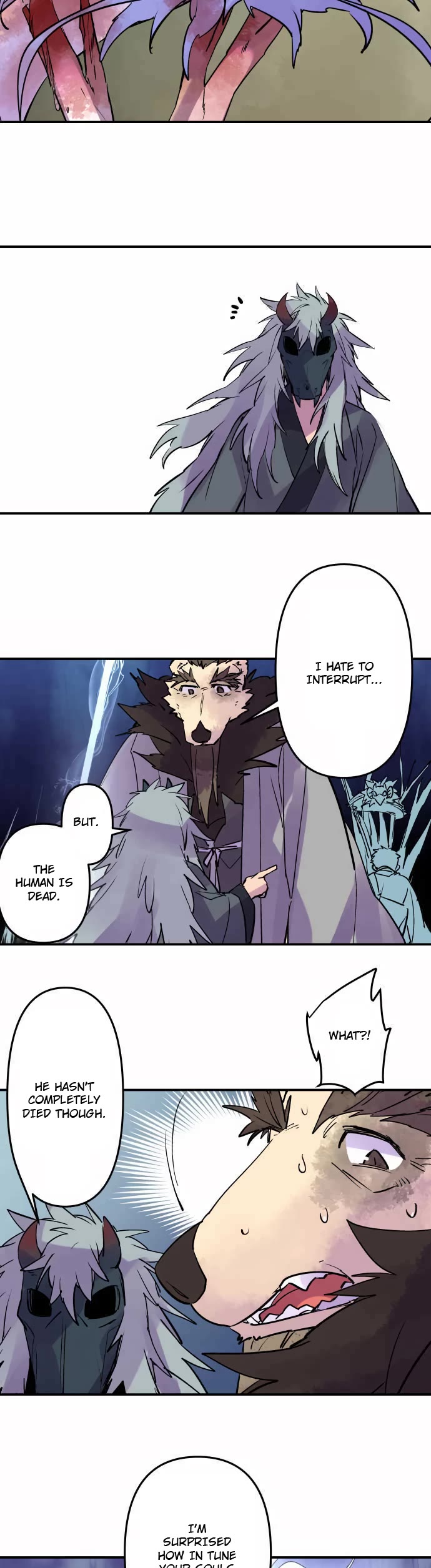 Ake no Tobari Chapter 303 page 4 - Chapter 303: Dragon Children (13)