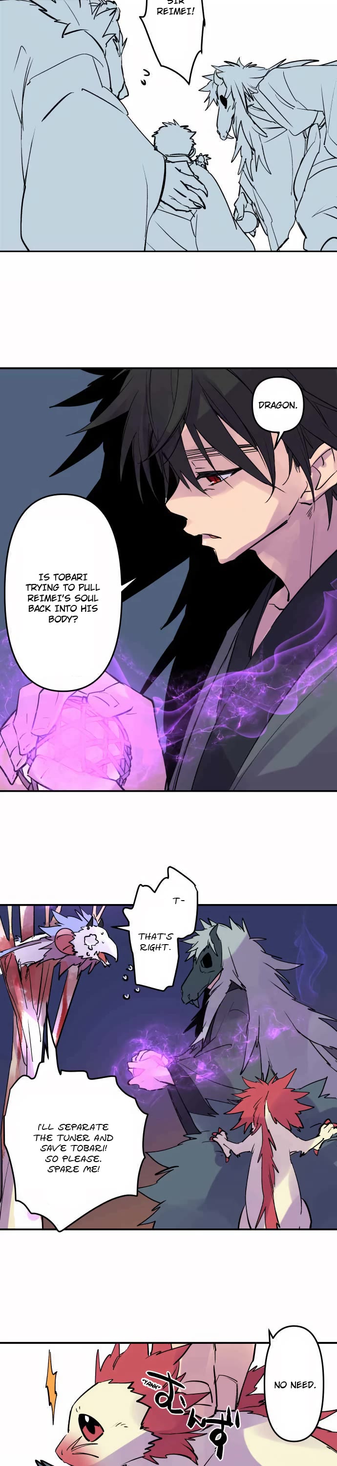 Ake no Tobari Chapter 303 page 7 - Chapter 303: Dragon Children (13)