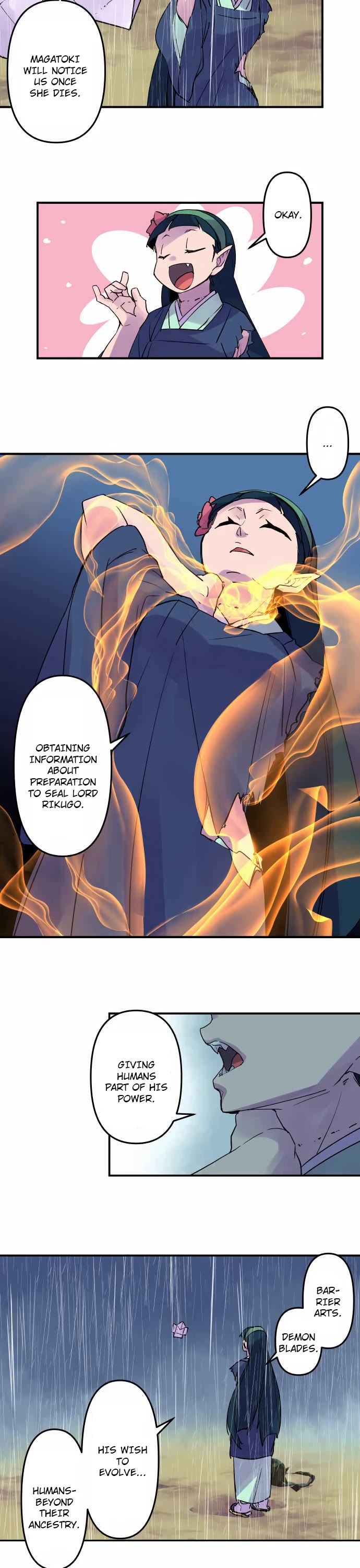 Ake no Tobari Chapter 307 page 3 - Chapter 307: Dragon Children (17)