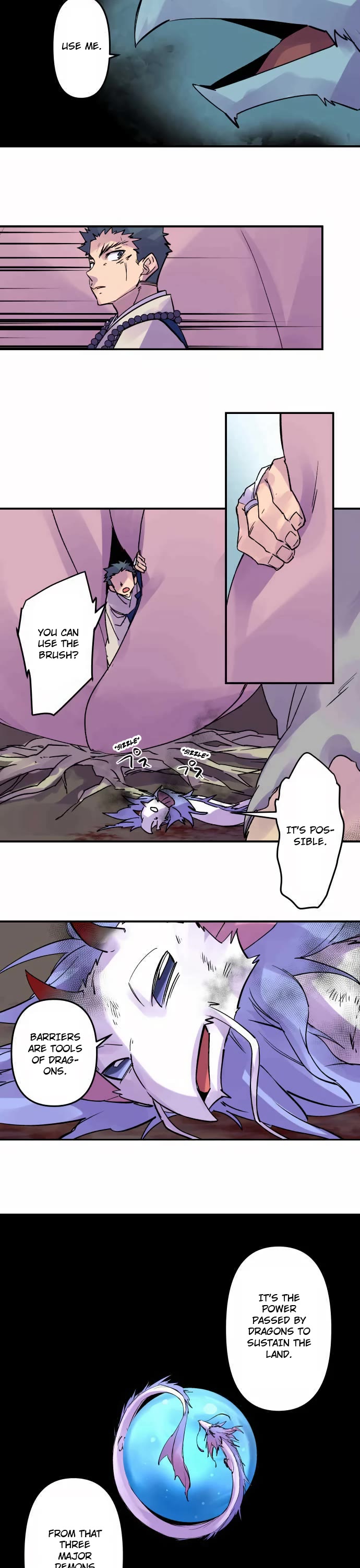 Ake no Tobari Chapter 309 page 3 - Chapter 309: Dragon Children (19)