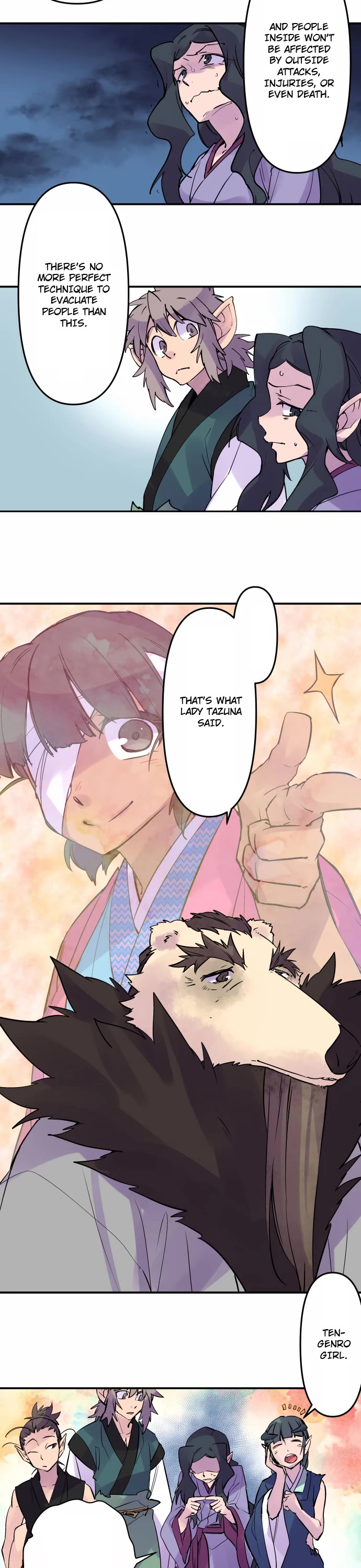 Ake no Tobari Chapter 327 page 14 - Chapter 327: Shelter