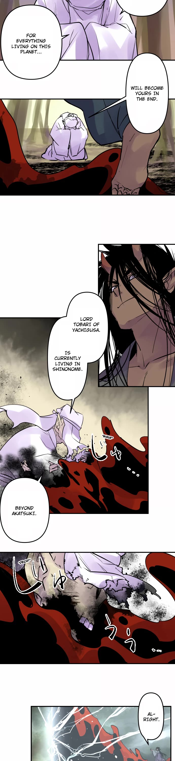 Ake no Tobari Chapter 327 page 4 - Chapter 327: Shelter