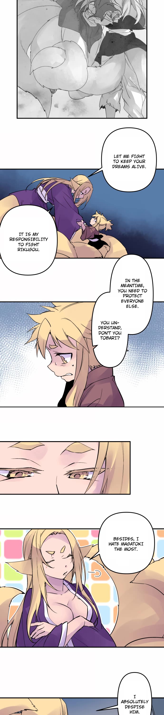 Ake no Tobari Chapter 327 page 8 - Chapter 327: Shelter