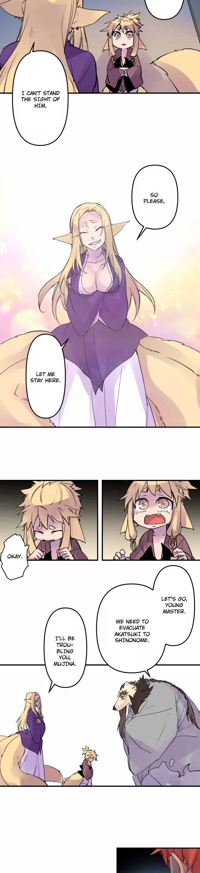 Ake no Tobari Chapter 327 page 9 - Chapter 327: Shelter