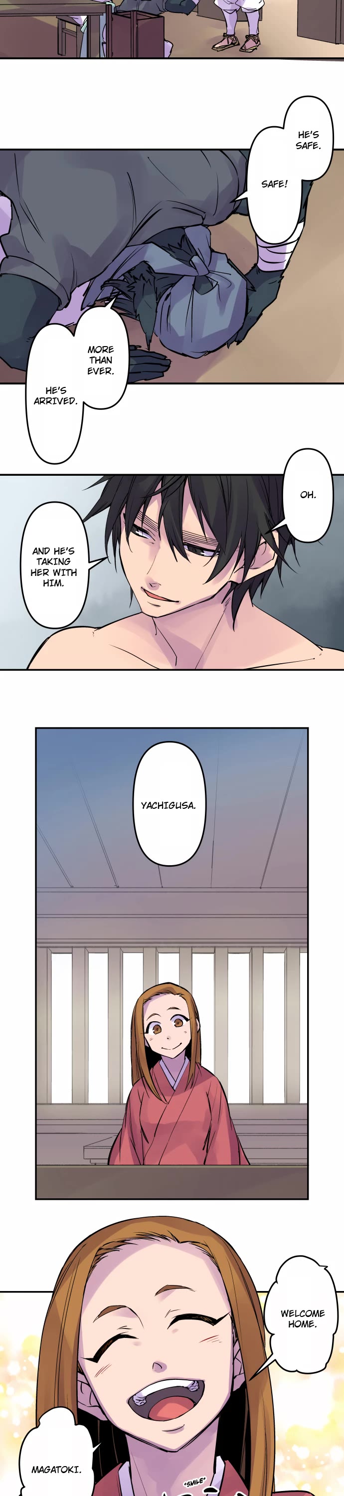 Ake no Tobari Chapter 329 page 13 - Chapter 329: Yachigusa