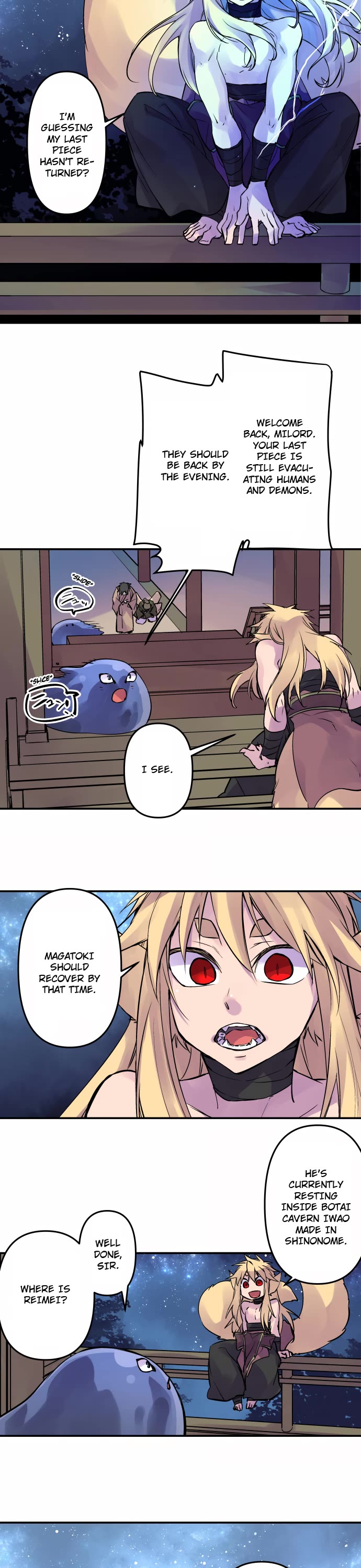 Ake no Tobari Chapter 329 page 9 - Chapter 329: Yachigusa