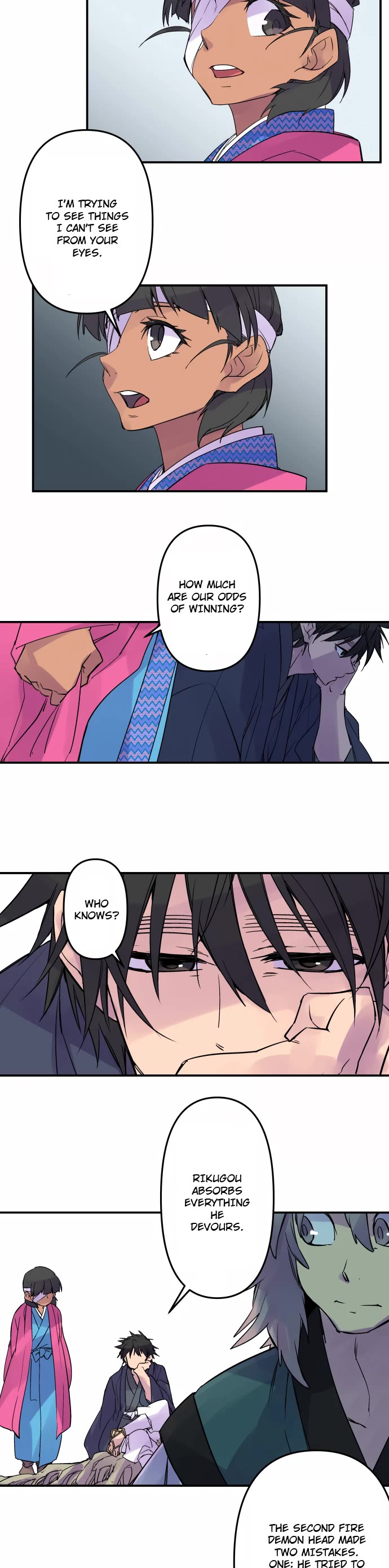 Ake no Tobari Chapter 330 page 11 - Chapter 330: Rikugou
