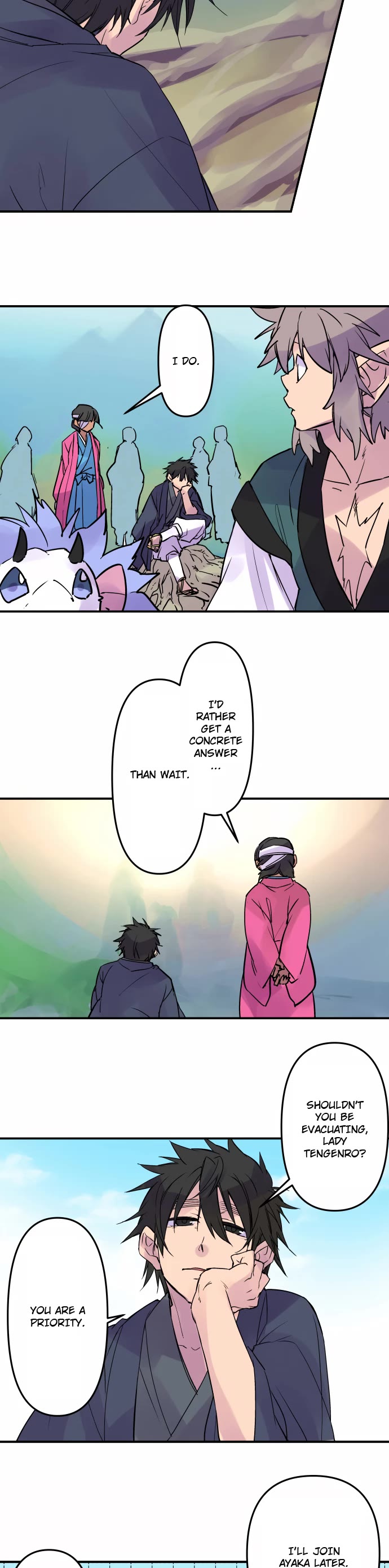 Ake no Tobari Chapter 330 page 6 - Chapter 330: Rikugou