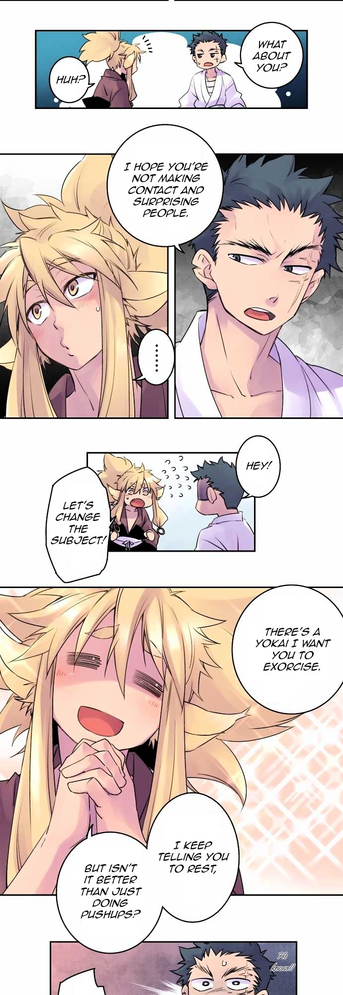 Ake no Tobari Chapter 7 page 4 - Chapter 7 : Calamity