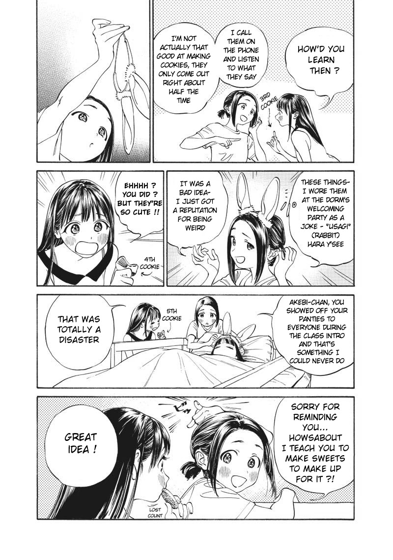 Akebi-chan no Sailor Fuku Chapter 11 page 35 - Chapter 11: "Full Moon" Dormitory?