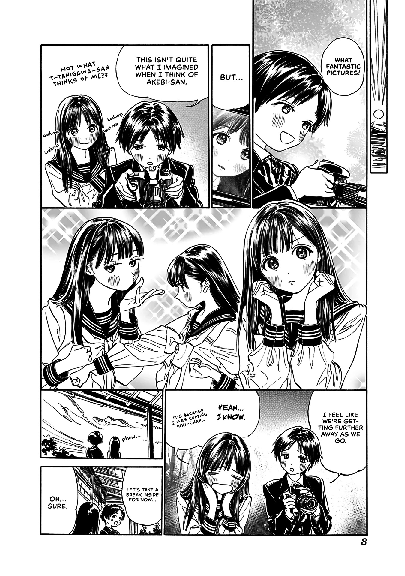 Akebi-chan no Sailor Fuku Chapter 13.1 page 6 - Chapter 13.1: Side A