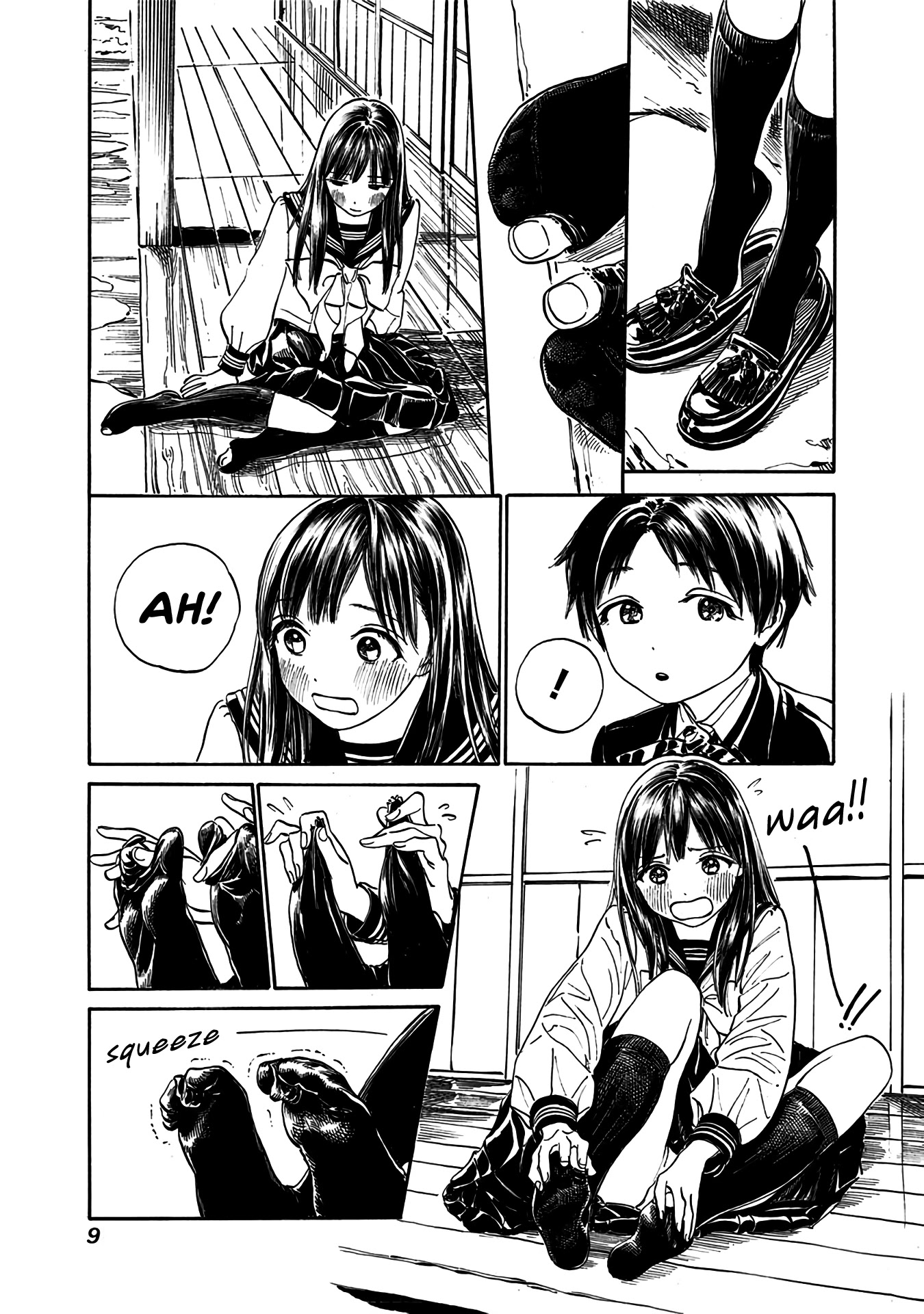 Akebi-chan no Sailor Fuku Chapter 13.1 page 7 - Chapter 13.1: Side A
