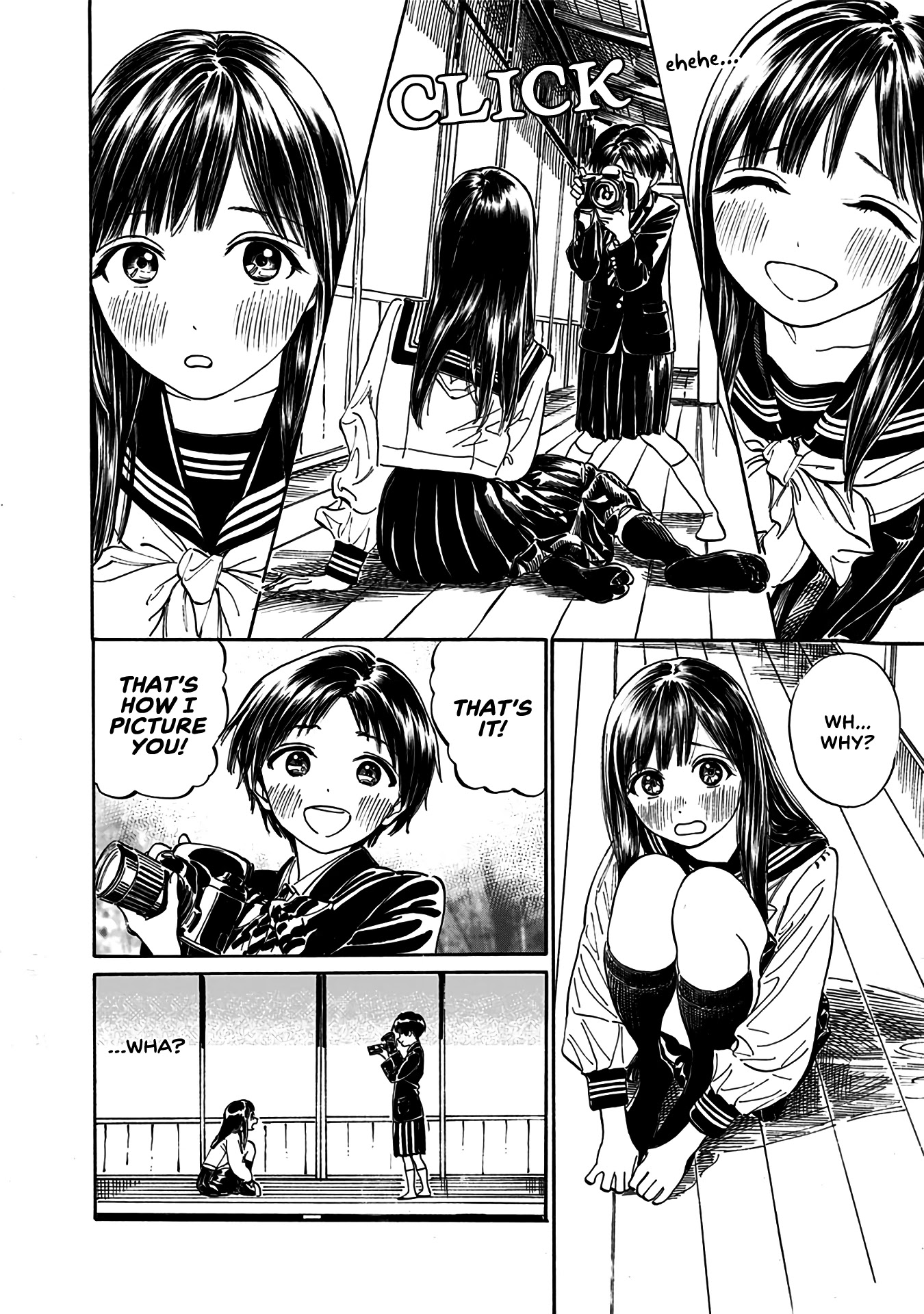 Akebi-chan no Sailor Fuku Chapter 13.1 page 8 - Chapter 13.1: Side A