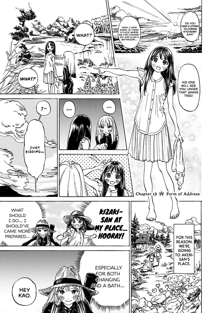 Akebi-chan no Sailor Fuku Chapter 13 page 1 - Chapter 13: Form of Address.