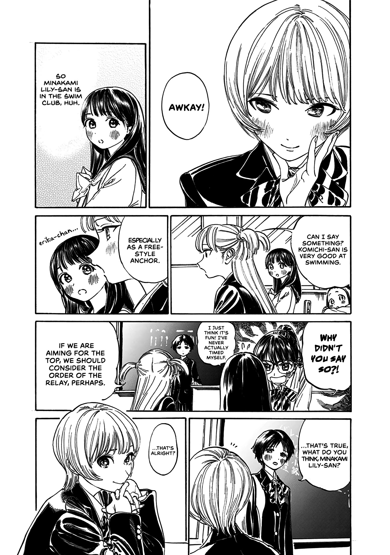 Akebi-chan no Sailor Fuku Chapter 14 page 10 - Chapter 14: Call me Lily.
