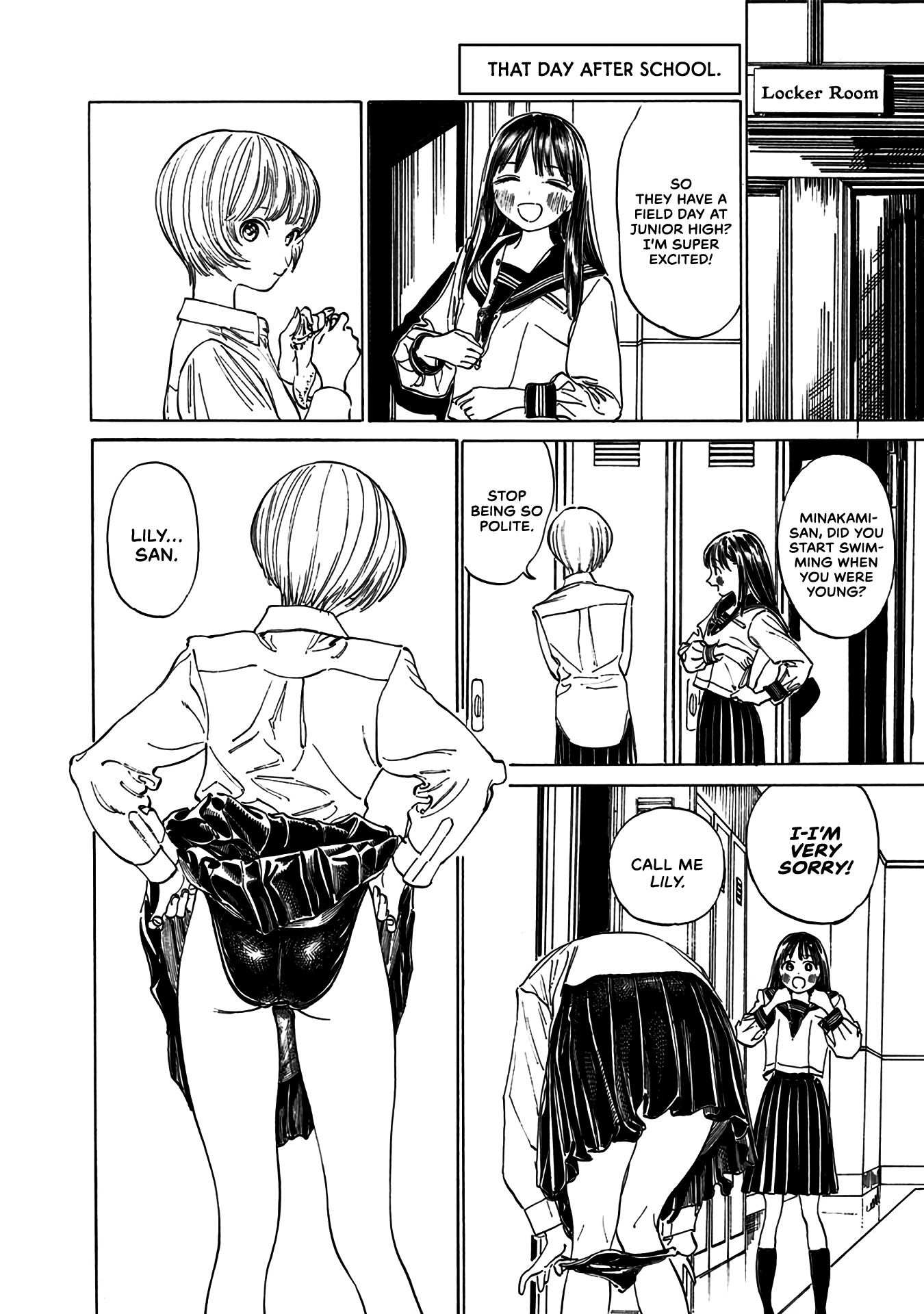 Akebi-chan no Sailor Fuku Chapter 14 page 11 - Chapter 14: Call me Lily.