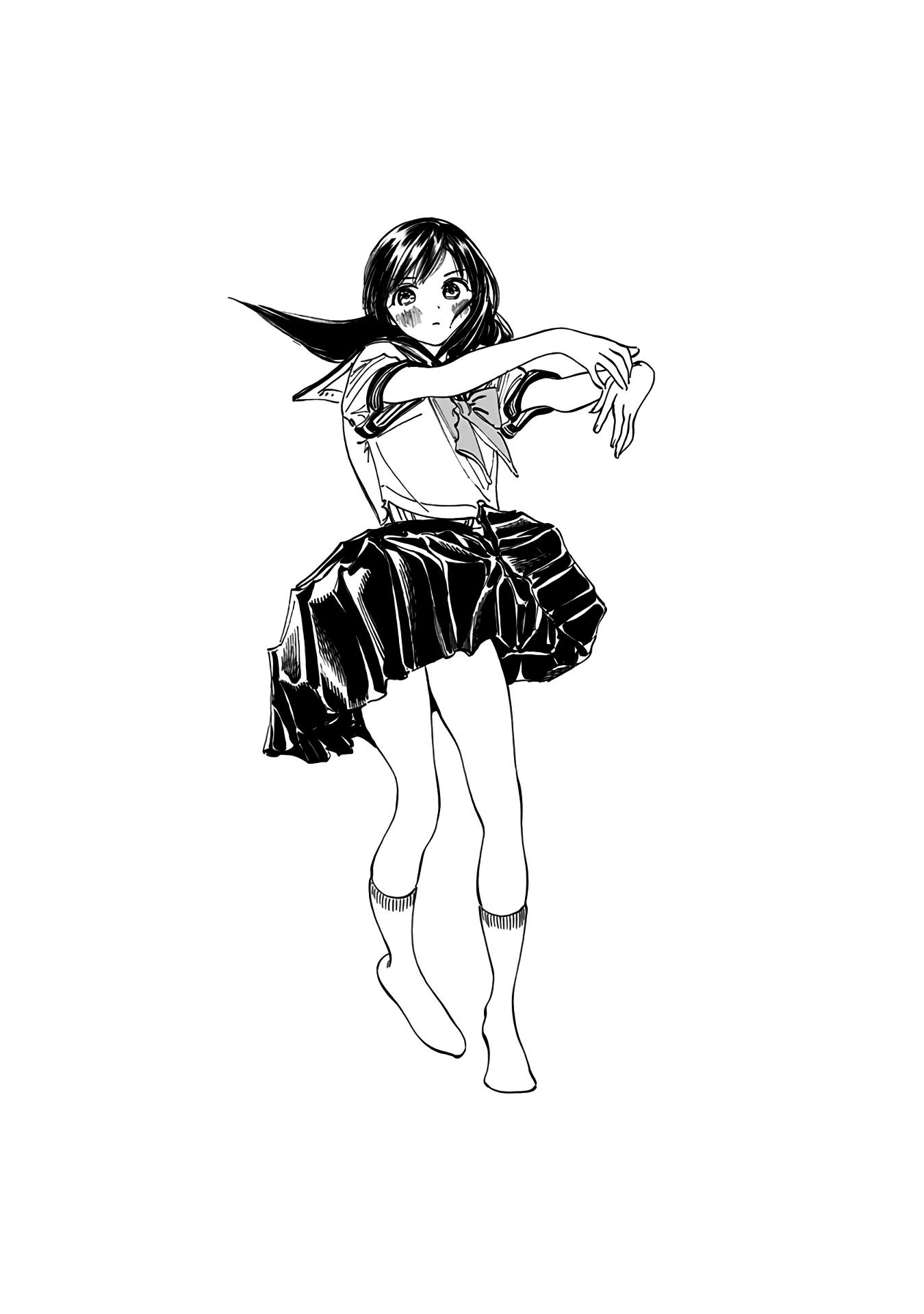 Akebi-chan no Sailor Fuku Chapter 16 page 17 - Chapter 16: Can I Really Wear This?