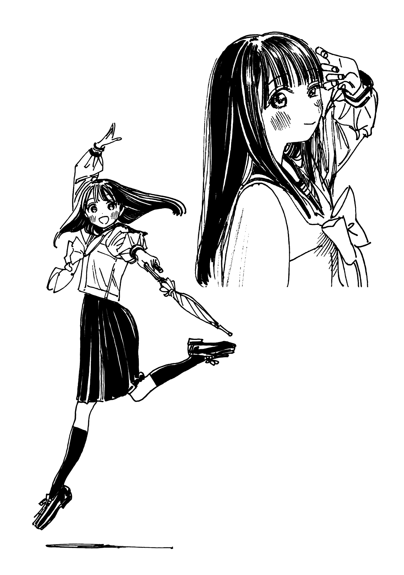 Akebi-chan no Sailor Fuku Chapter 16 page 22 - Chapter 16: Can I Really Wear This?