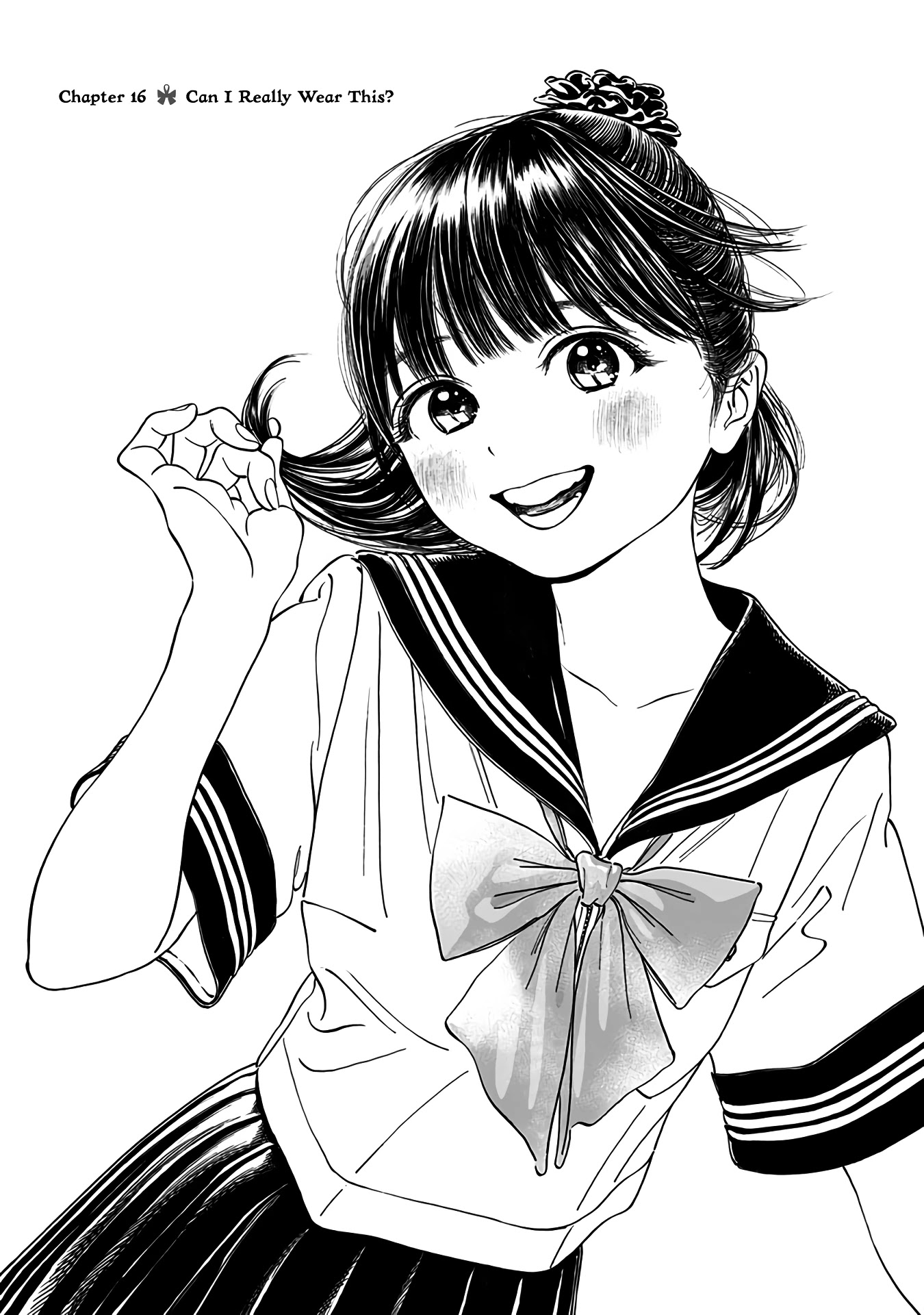 Akebi-chan no Sailor Fuku Chapter 16 page 3 - Chapter 16: Can I Really Wear This?