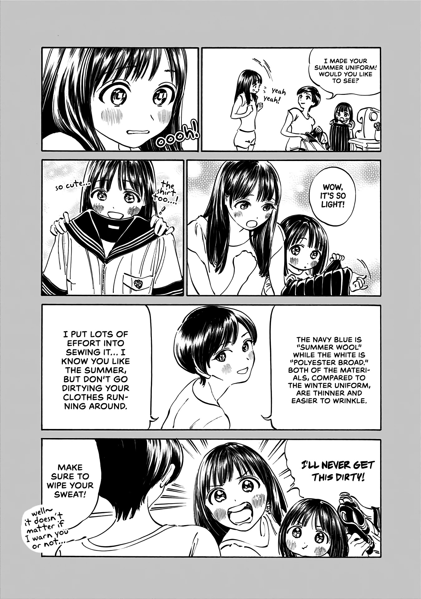 Akebi-chan no Sailor Fuku Chapter 16 page 4 - Chapter 16: Can I Really Wear This?
